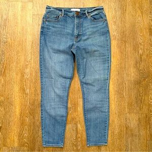 Ann Taylor LOFT Modern High Waist Skinny Ankle Jeans Size 6